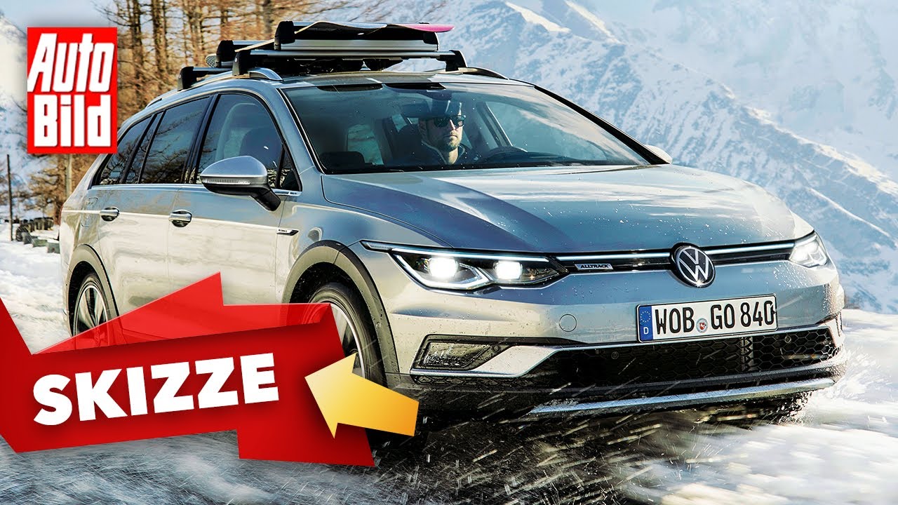 Vw Golf 8 Alltrack Neuvorstellung Kombi Skizze Kompakt Info Youtube