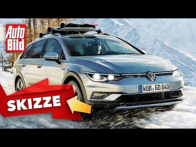 VW Golf 8 Alltrack (2020): Neuvorstellung - Kombi - Skizze