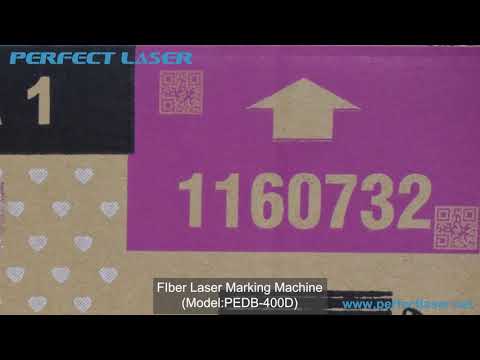Perfect laser-Fiber Laser Marking Machine UV Laser Marking Machine For Carton QR Code