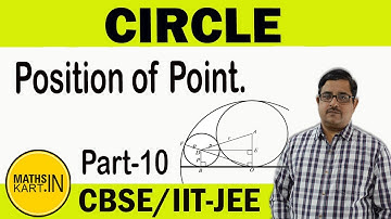 Position of Point With Respect To CIRCLE | PART-10 | Circle Class-11 CBSE/JEE Maths