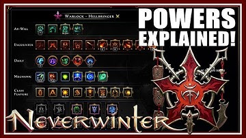 BEST Warlock Powers to Use for DAMAGE! - Powers Explained for AoE + ST! - Neverwinter M26