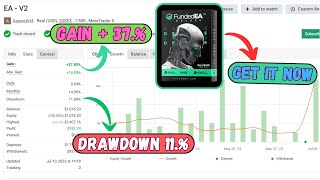 Funded EA Premium MT4 v2 | Prop Firm Ready Trading Robot screenshot 1