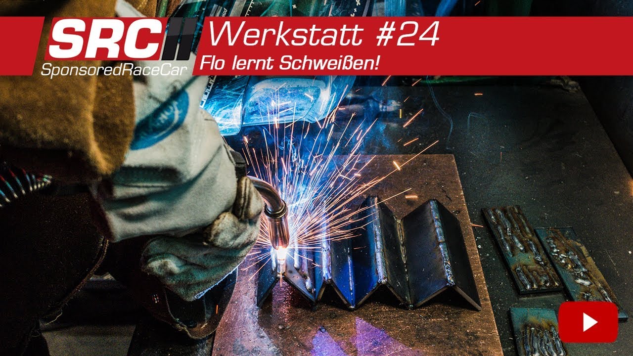 Wir machen einen Schweißkurs bei Merkle! | Werkstatt #24 - SponsoredRaceCar