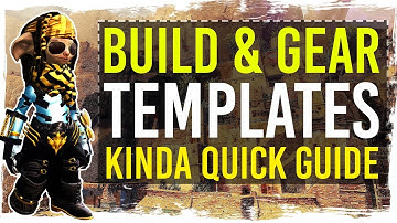 Guild Wars 2 - Build & Gear Templates - Kinda Quick Guide