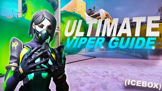 ULTIMATE Viper Guide on Icebox (Lineups, Setups) - VALORANT