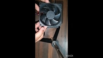 CPU fan testing with 12V 8AH battery testing #technology #viralshorts #shorts #scienceproject