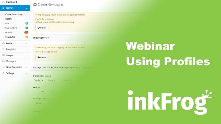 Master the Art of Using Profiles with inkFrog Open Webinar