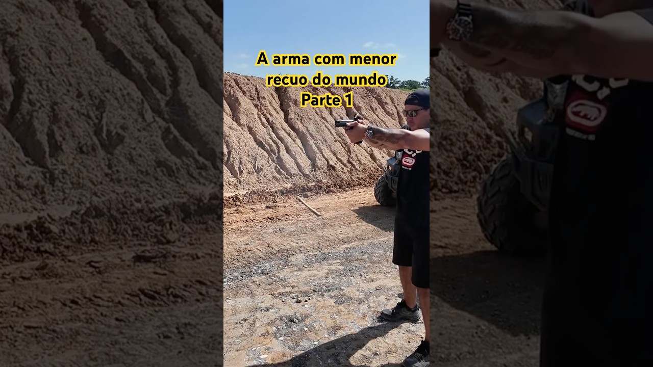 Alien Pistol a pistola com o menor recuo do mundo!