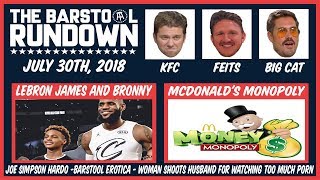 Barstool Rundown - July 30, 2018