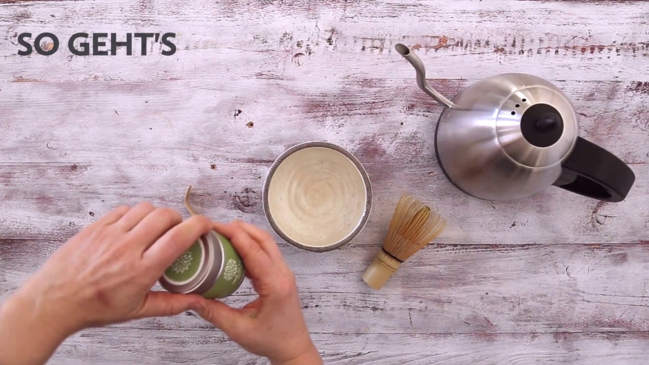 Tree of Tea Matcha Zubereitung YouTube