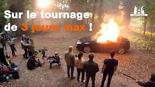 Une voiture en feu sur le tournage de 3 jours max !  // Extrait archives M6 Video Bank