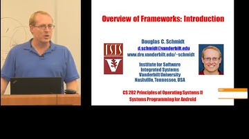 Lecture 04  Overview of Frameworks Parts 1 and 2 of a 3 part series