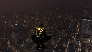 Spider-Man PS4 - Night Predator Combat, Epic Takedowns & Parkour Free Roam Gameplay