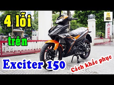 Video #exciter150 ▶️ 4 lỗi gây KHÓ CHỊU cho người sử dụng... - youtube