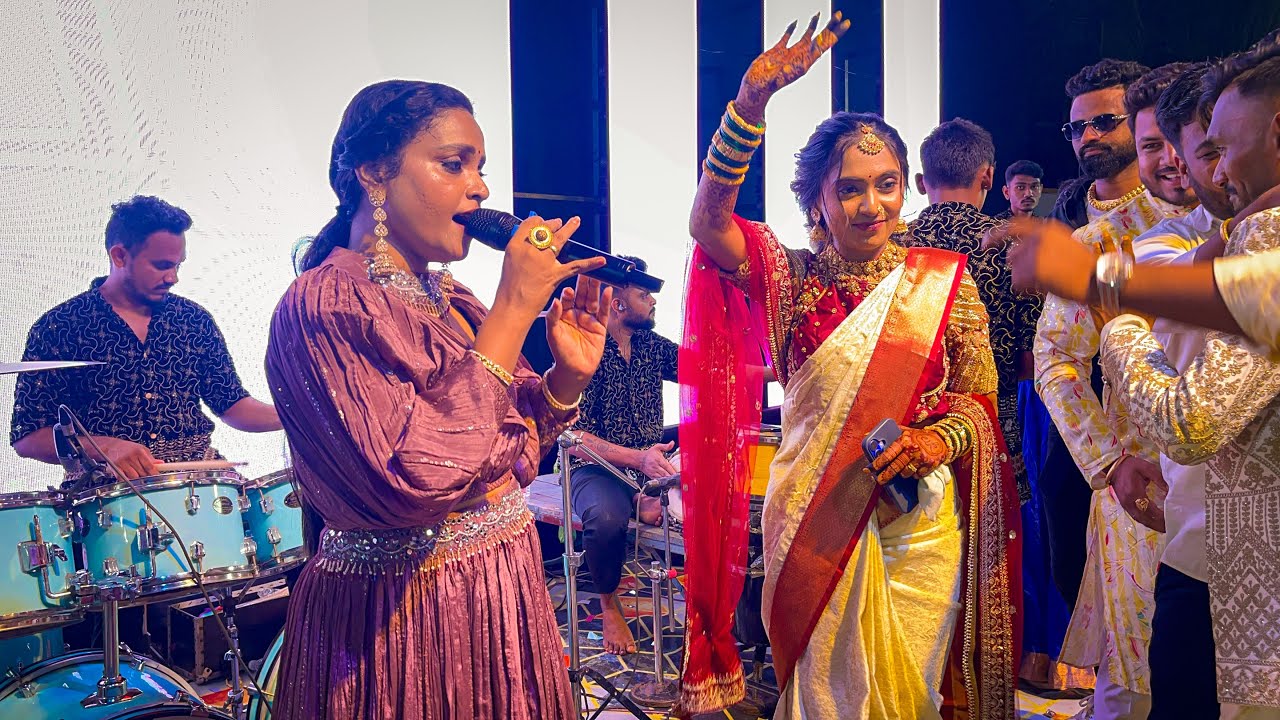 पोर नारंगी वाली सगळ्यान भारी न भीत कोणचे बापाला KRUPA SAI LIVE ORCHESTRA | फुल्टू राडा करून टाकला |