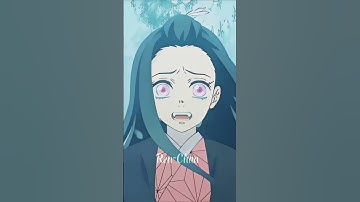 Nezuko edit #japan #demonslayer #kawaiianime #help #anime #angel #animeart
