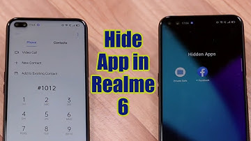 How to hide app in Realme 6 l Realme 6 Pro