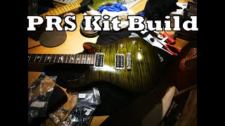 PRS Style Guitar Kit - Project Diary - No Talking