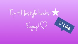 My Top 4 Lifestyle Hacksharper Willow