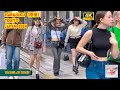 4kr japan travel 2024  walk in harajukutokyo japan   relaxing natural city ambience