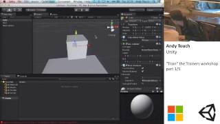 Andy Touch, Unity, Train the Trainers workshop 1/5