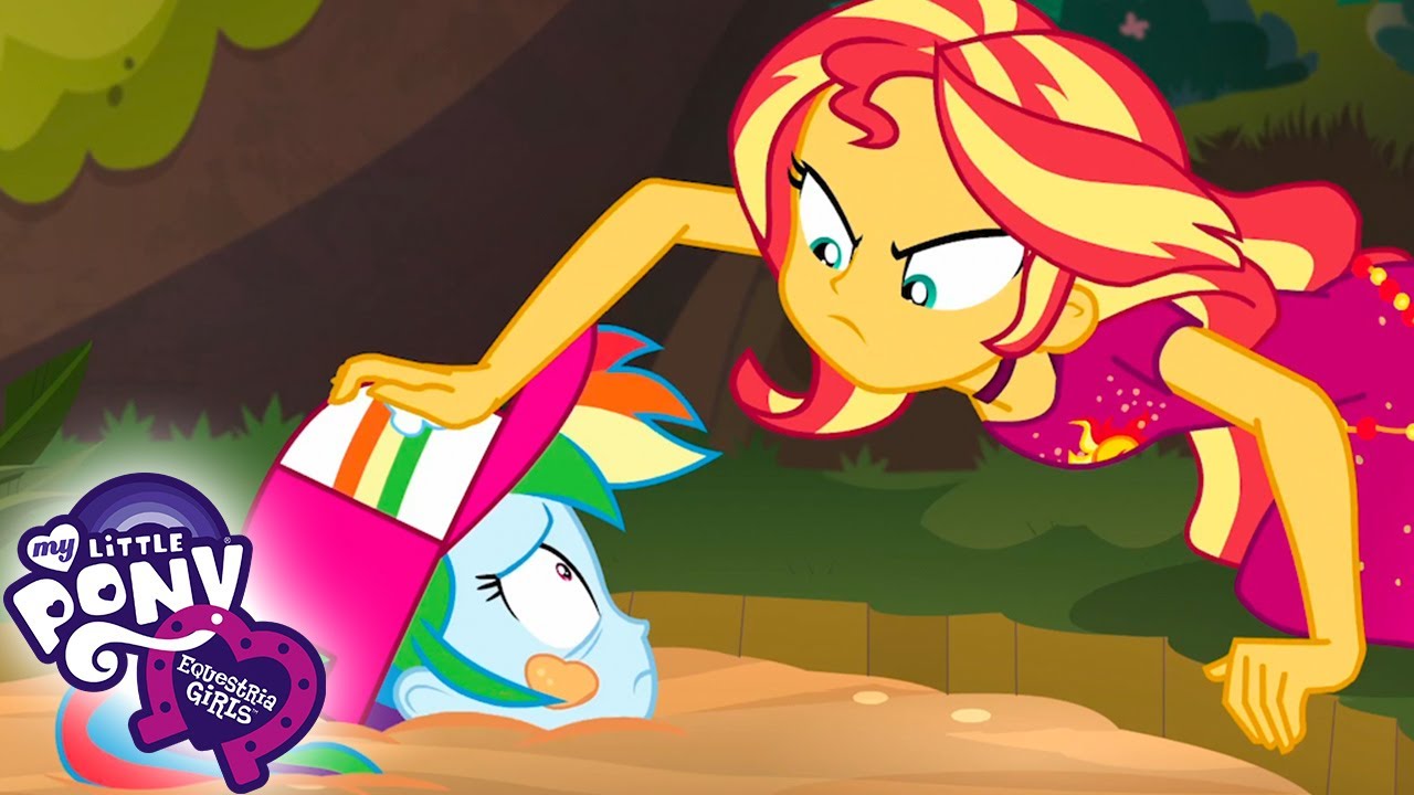 My Little Pony em português 🦄 Pânico nas Férias Parte 4: “Amiga ao mar” MLP: Equestria Girls