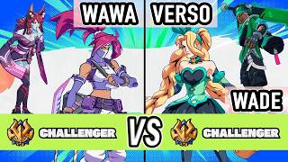 2XKO ▰ Wawa (Akali / Ahri) vs Verso + Wade (Jinx / Ekko) ▰ High Level Gameplay