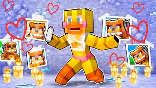 Toy Chica is YANDERE?! in Minecraft