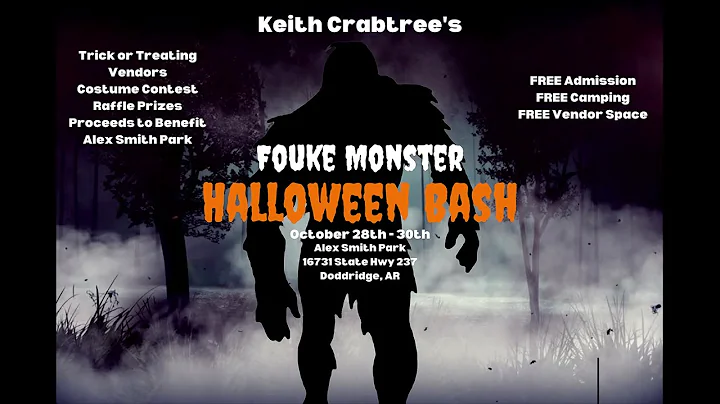 Keith Crabtree's Fouke Monster Halloween Bash 2022