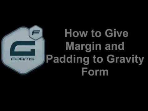 How to Insert Margin and Padding to Gravity Form Wrapper