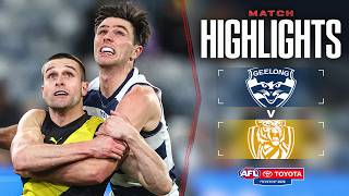 Geelong Cats v Richmond Highlights | Round 24, 2026 | AFL