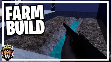 Building a Farm to Self Sustain in 7 Days to Die Alpha 17 Multiplayer Gameplay Part 47