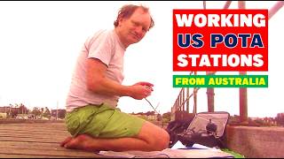 Some tips on working US POTA stations from Australia