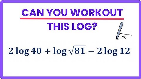 Master Logarithm Product & Quotient Rule: Solve This Tricky Question!