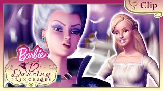 Rowena Prenseslerin Odasını Mahvediyor Barbie Ve 12 Dans Eden Prenses Filmden Bir Kesit