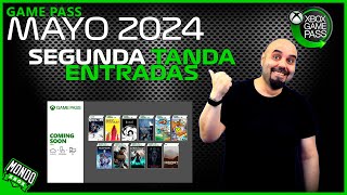 Mayo 2024 Segunda tanda Xbox Game Pass, entradas y salidas