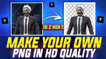 How To Make Your Own Png in HD Quality | In Just 2min🔥 Mobile Mai Photo Ka Png Kaise Banaye In Hindi