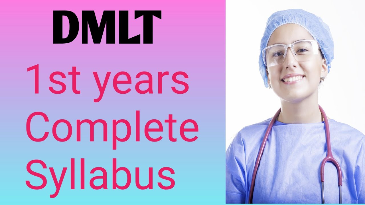 DMLT 1st Year Complete syllabus in easy way...