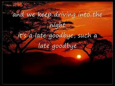 Poets Of The Fall -  Late Goodbye (lyrics)