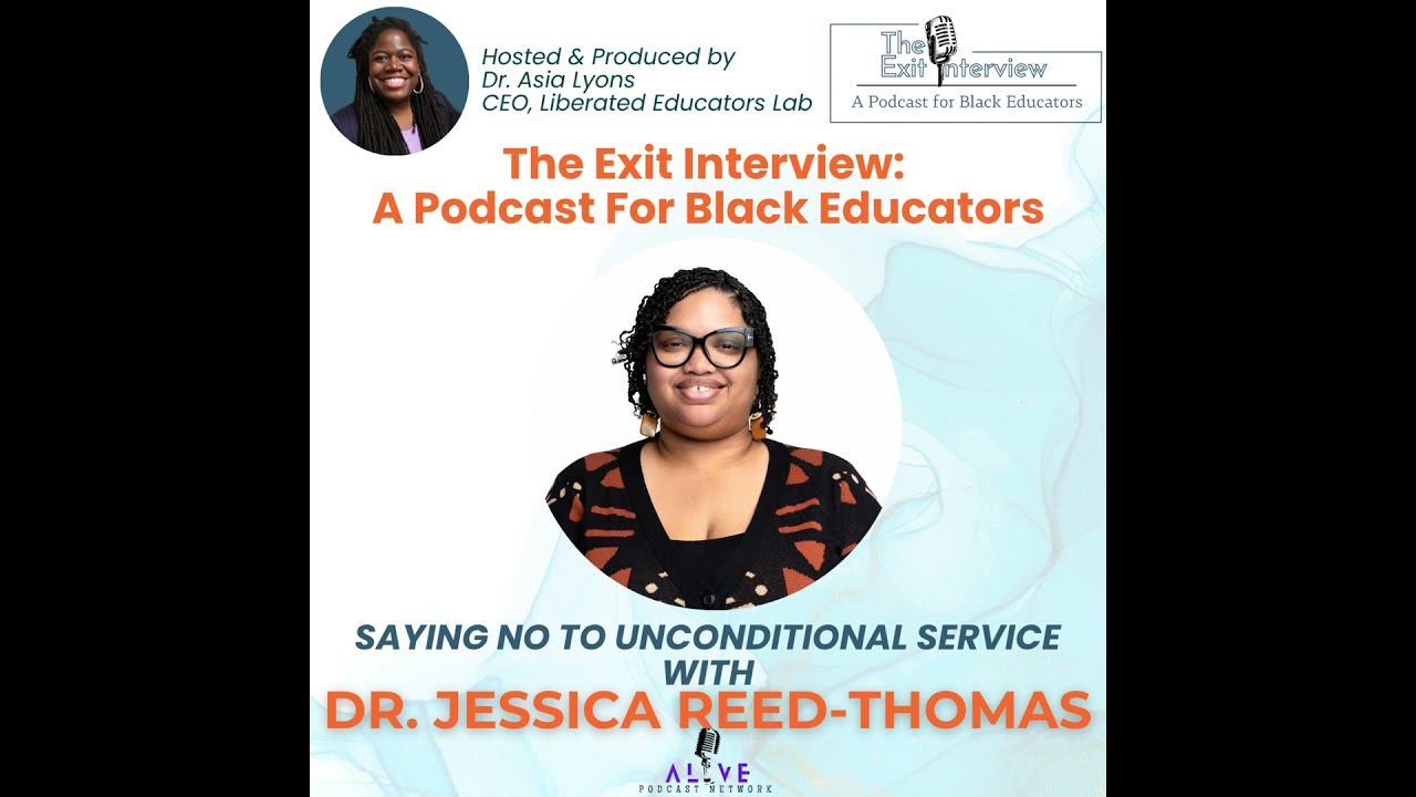 Saying No To Unconditional Service with Dr. Jessica Reed-Thomas