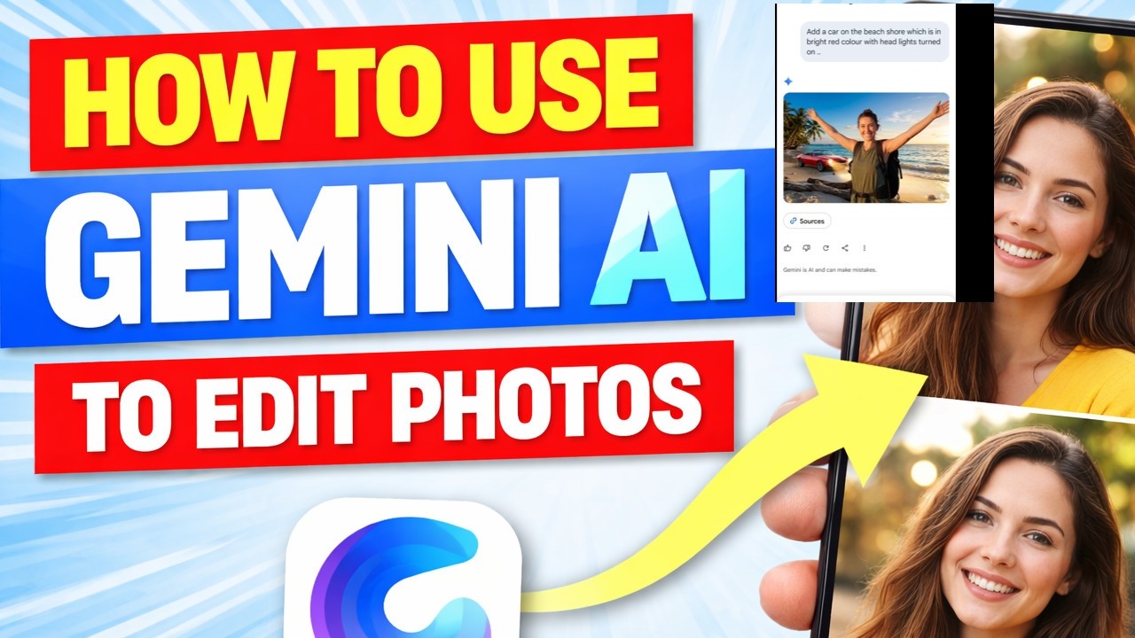 How to Use Gemini AI to Edit Photos - YouTube