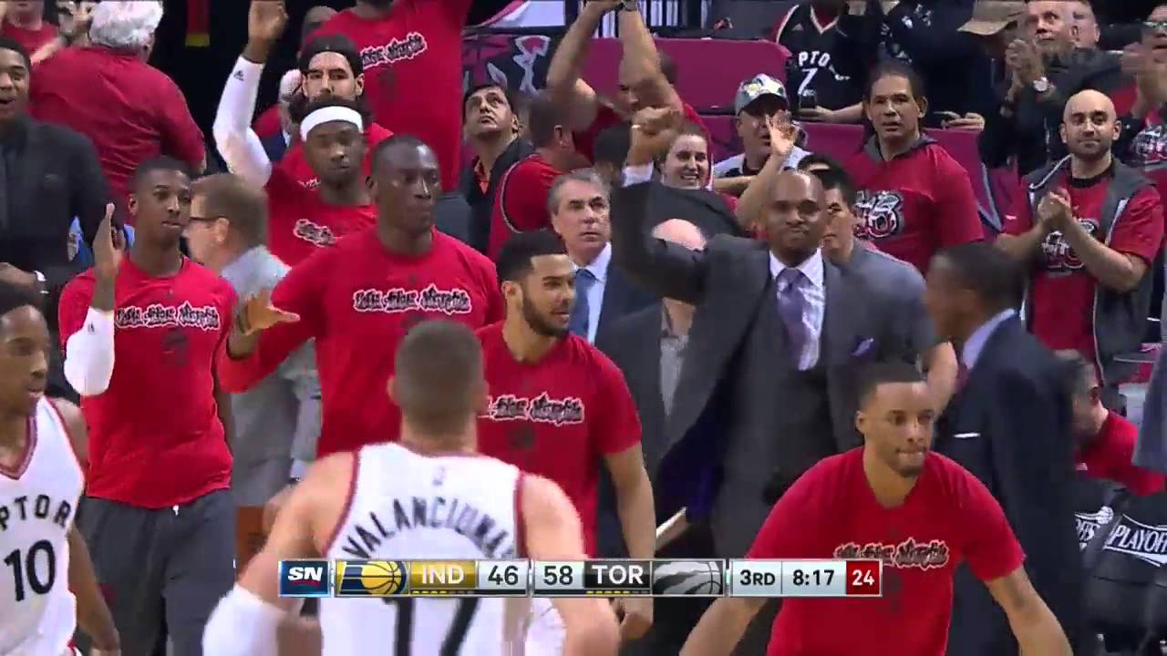 Toronto Raptors vs Indiana Pacers Game 7 May 1, 2016 - YouTube