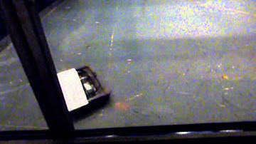 Robowars ntionls 2013 Slow Mo wedge bot vs Catastrophe