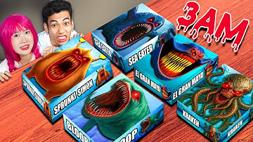 ÖFFNE NIEMALS MYSTERY BLOOP SEA EATER UND EL GRAN MAJA BOXEN UM 3 UHR MORGENS! 😱🌊