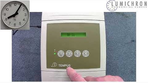 Tempus Clock Controller Instructional Video (Clock-O-Matic brand)