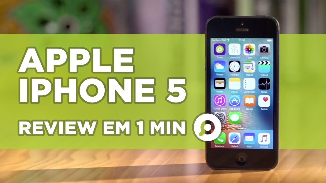 Smartphone Apple iPhone 5 64GB Câmera 8,0 MP Desbloqueado iOS 6 3G