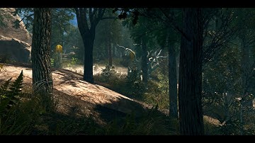 Skyrim Special Edition modding more bushes test