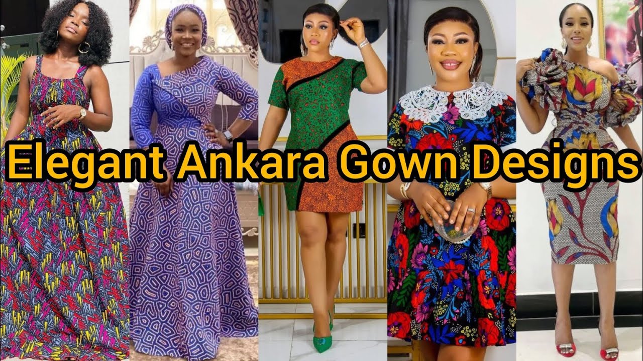 71 Beautiful Simple Ankara Gown Styles For 2024 | ThriveNaija | Ankara gown  styles, African fashion, Simple ankara gown styles