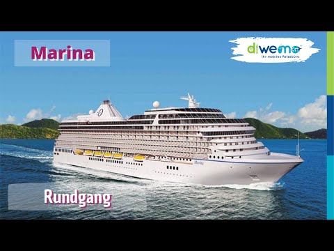 Marina von Oceania Cruises - Ausführlicher Rundgang / Complete Tour