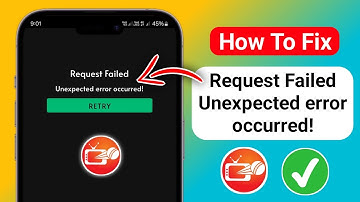 How to Fix “Request Failed Unexpected Error Occurred!” on [CRICFY TV]